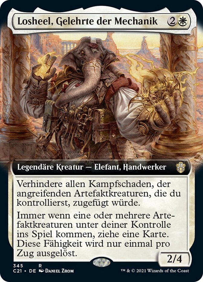 Losheel, Gelehrte der Mechanik