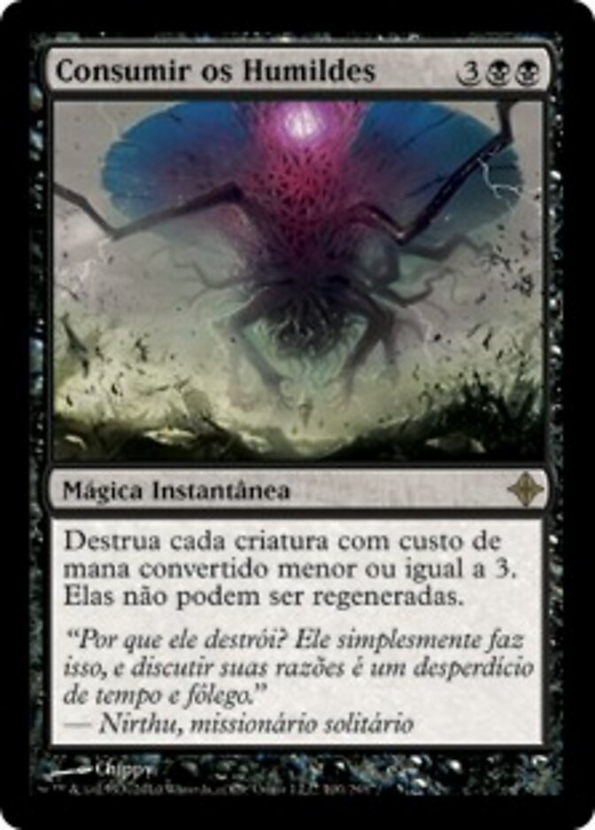 Consumir os Humildes