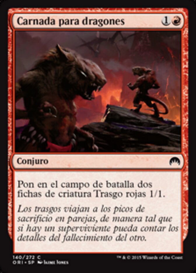 Carnada para dragones