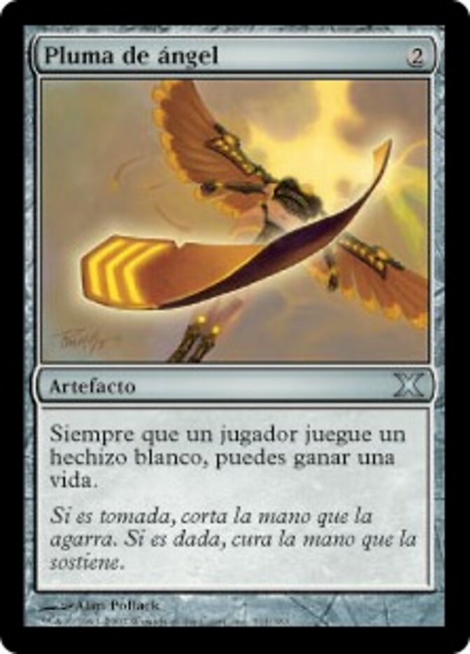 Pluma de ángel