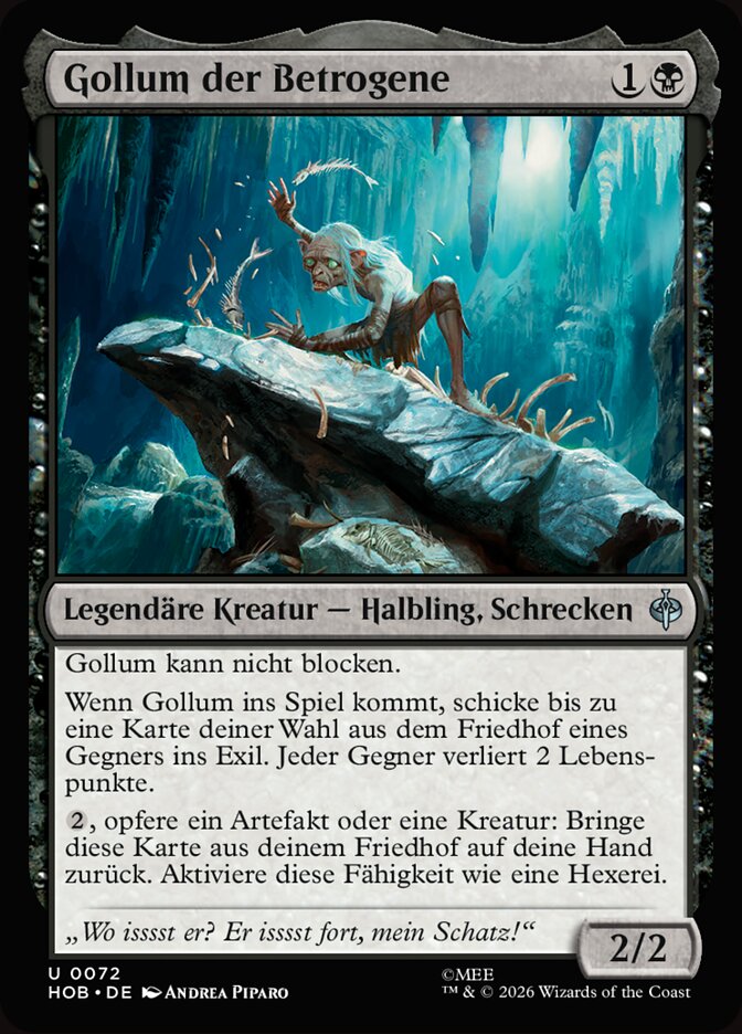 Gollum der Betrogene
