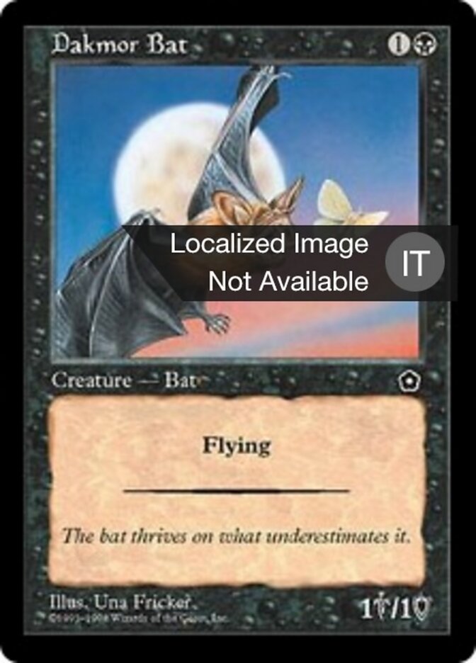 Pipistrello Dakmor