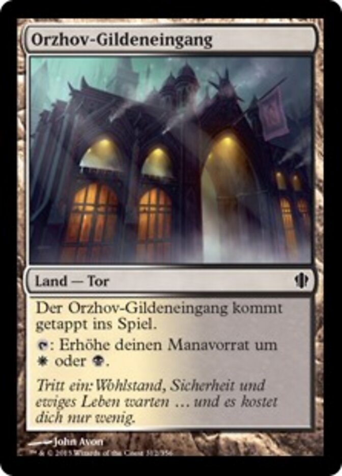 Orzhov-Gildeneingang