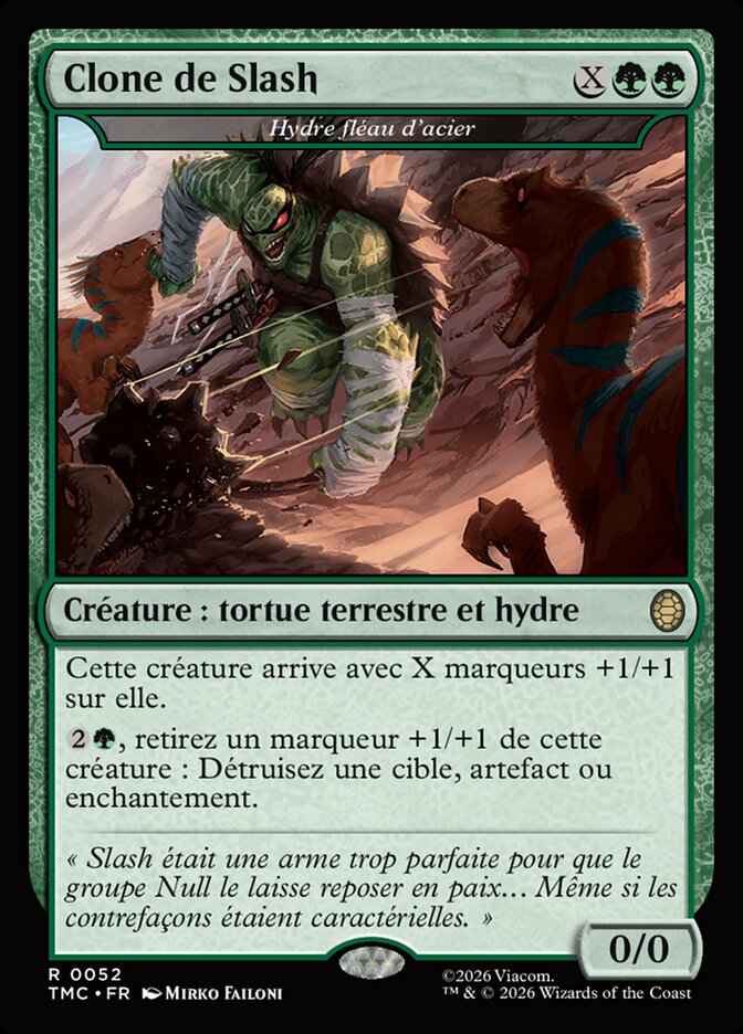 Hydre fléau d'acier