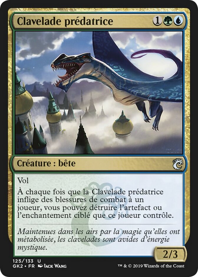 Clavelade prédatrice