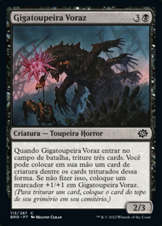 Gigatoupeira Voraz