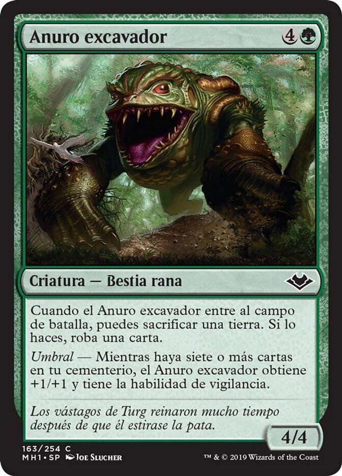 Anuro excavador