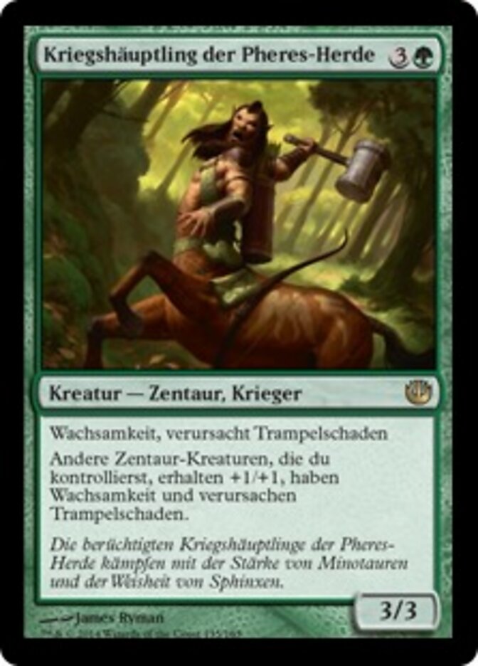 Kriegshäuptling der Pheres-Herde