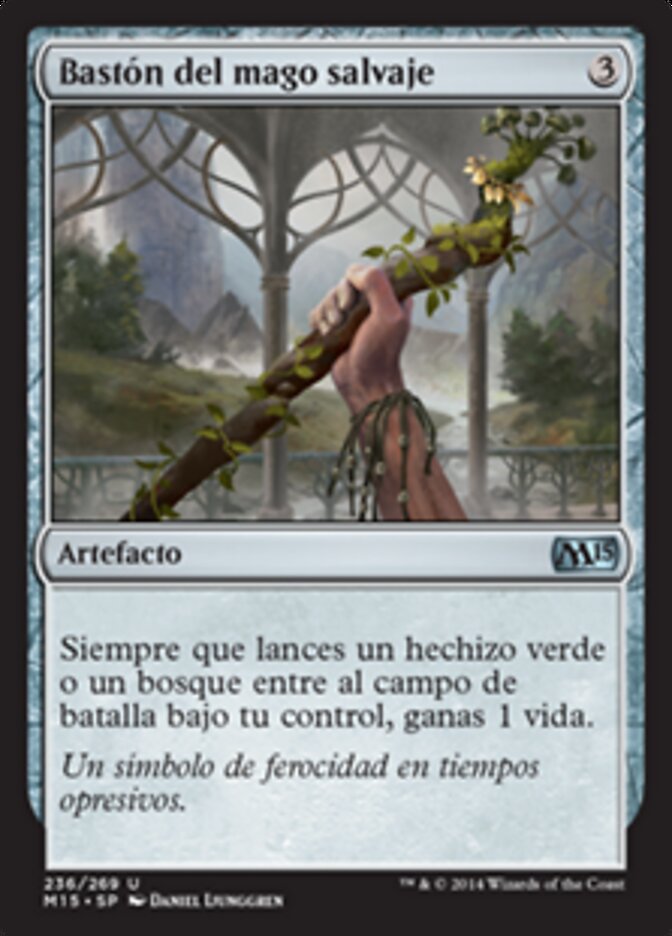 Bastón del mago salvaje