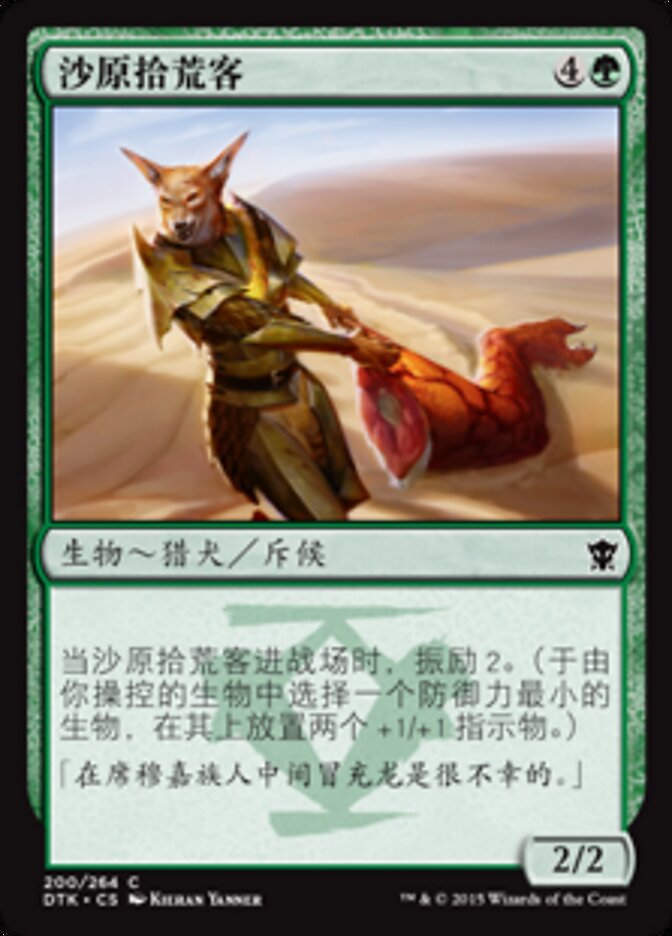 沙原拾荒客