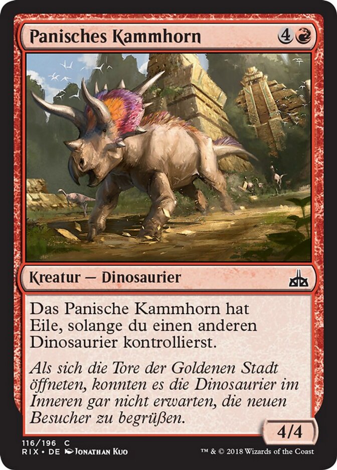 Panisches Kammhorn