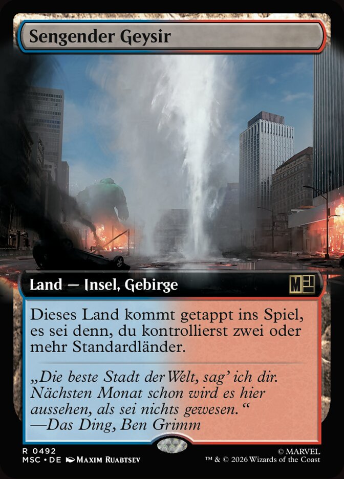 Sengender Geysir