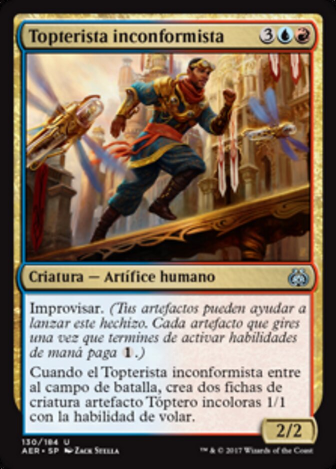 Topterista inconformista