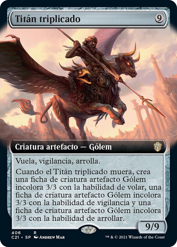 Titán triplicado