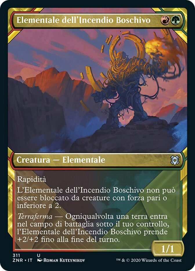 Elementale dell'Incendio Boschivo