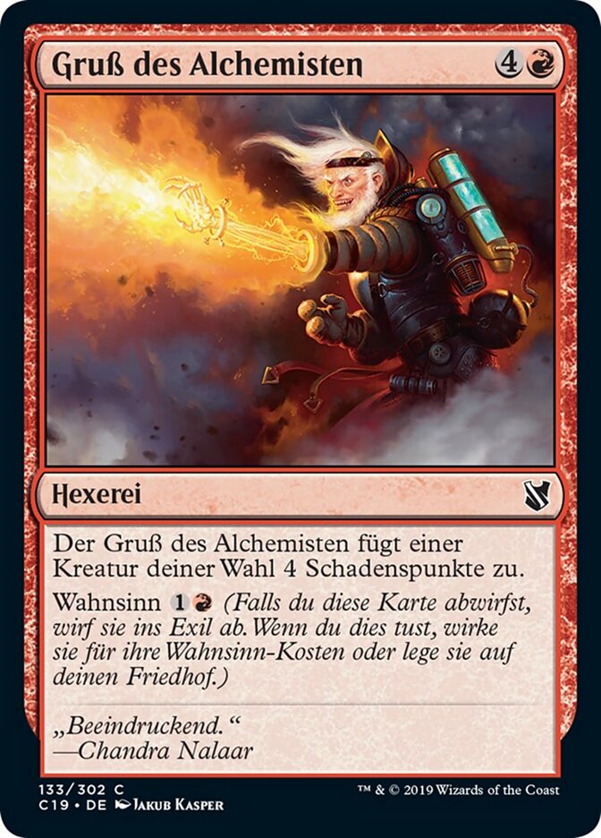 Gruß des Alchemisten