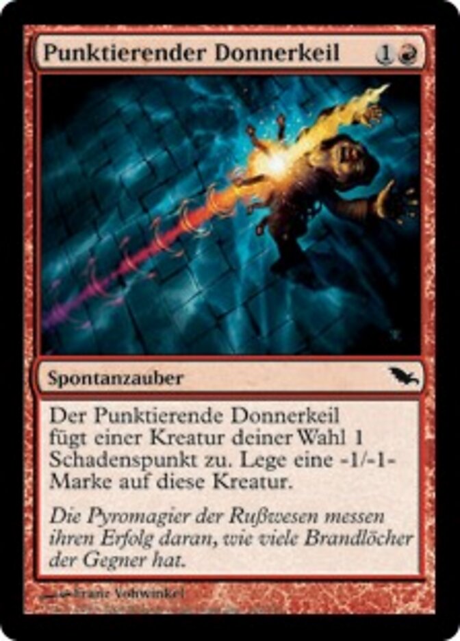 Punktierender Donnerkeil