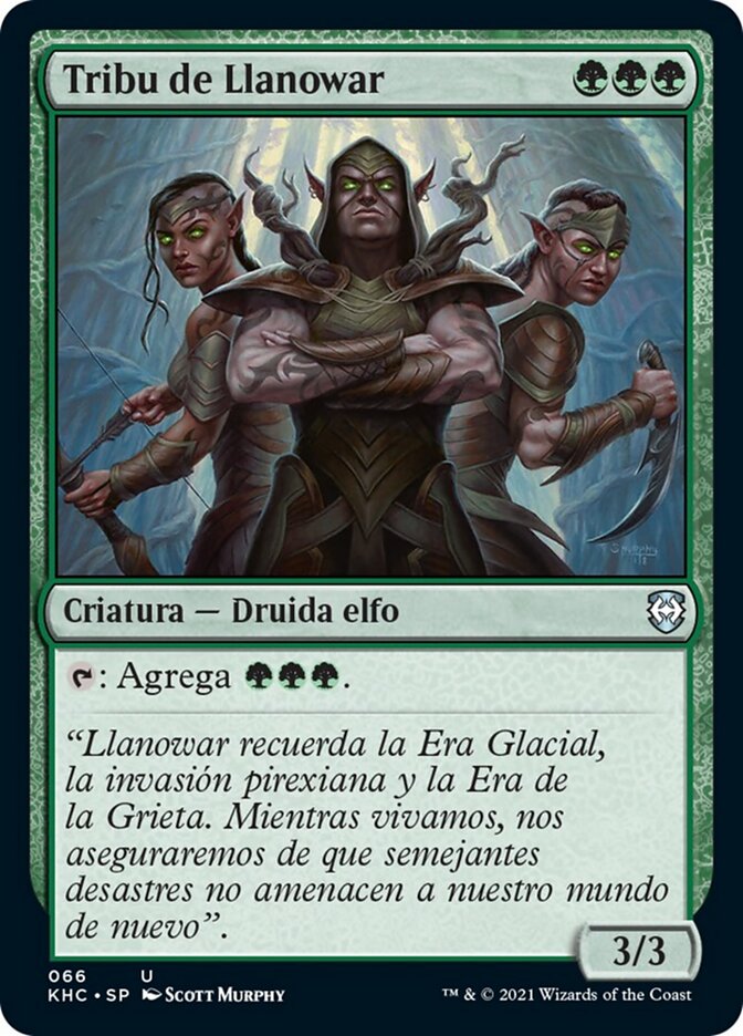 Tribu de Llanowar