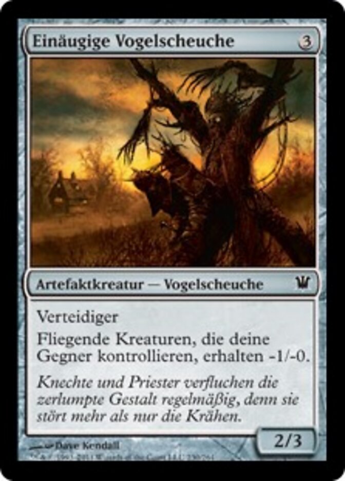 Einäugige Vogelscheuche