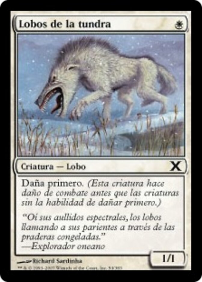 Lobos de la tundra