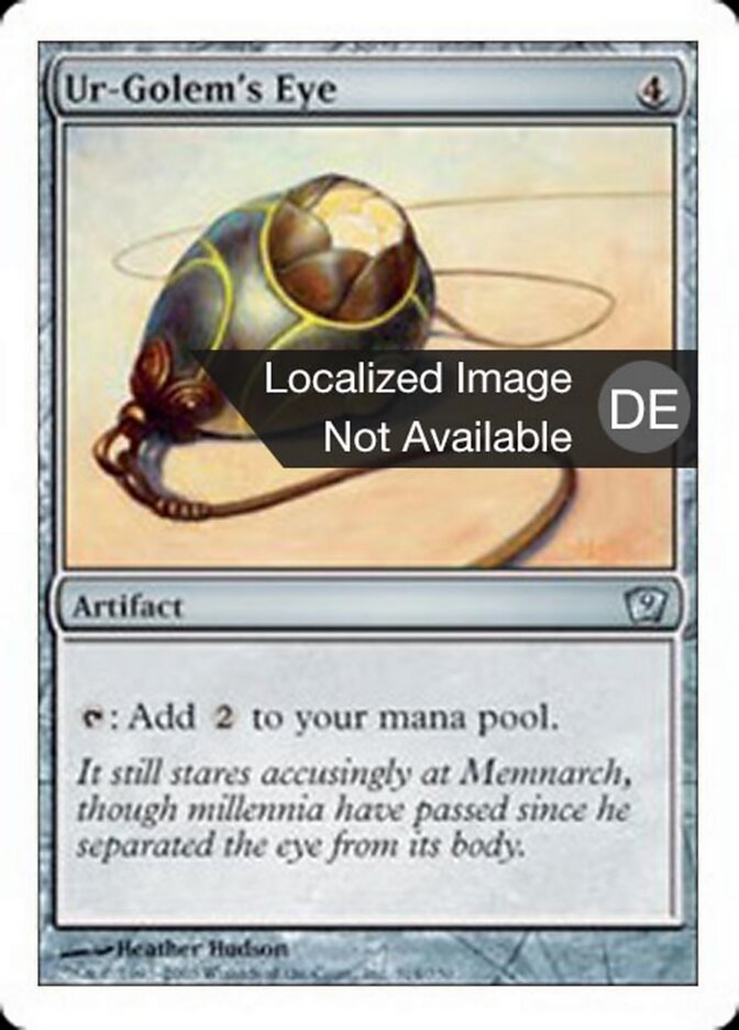 Auge des Ur-Golems