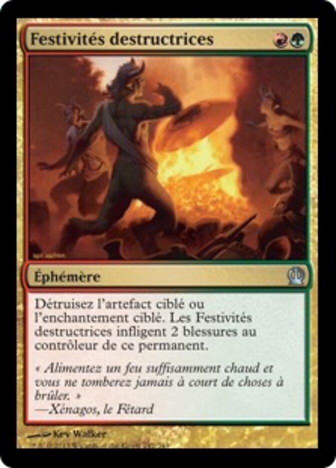 Festivités destructrices