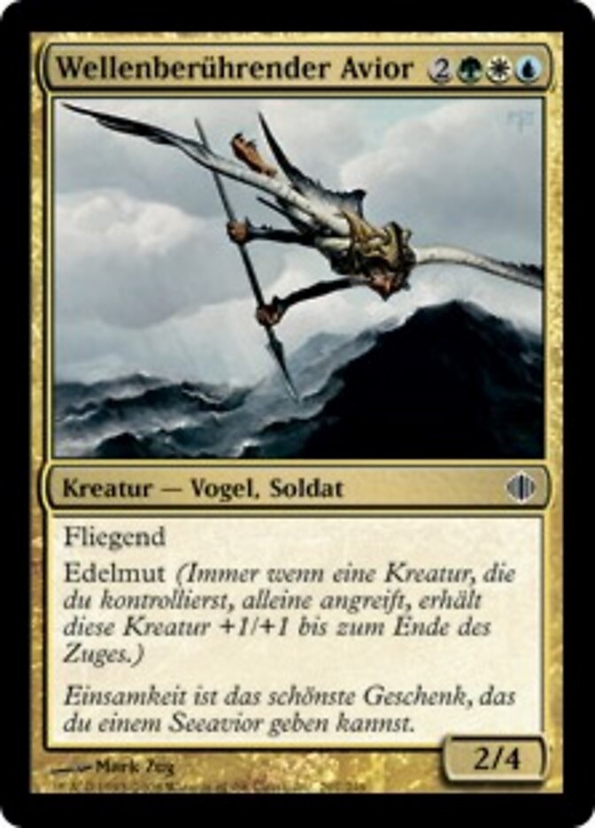 Wellenberührender Avior