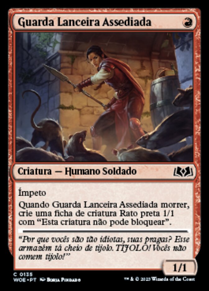 Guarda Lanceira Assediada