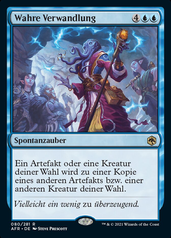 Wahre Verwandlung