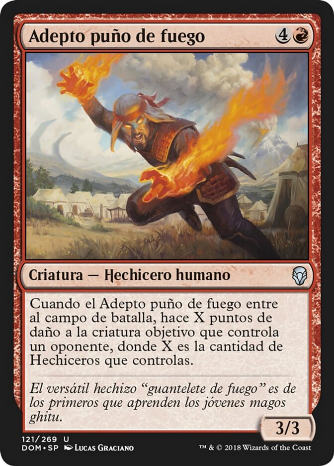 Adepto puño de fuego