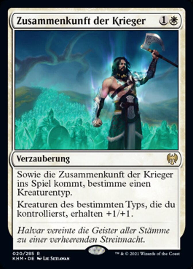 Zusammenkunft der Krieger