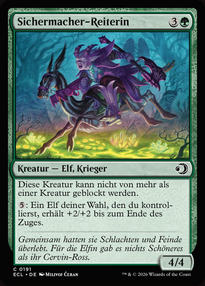 Sichermacher-Reiterin