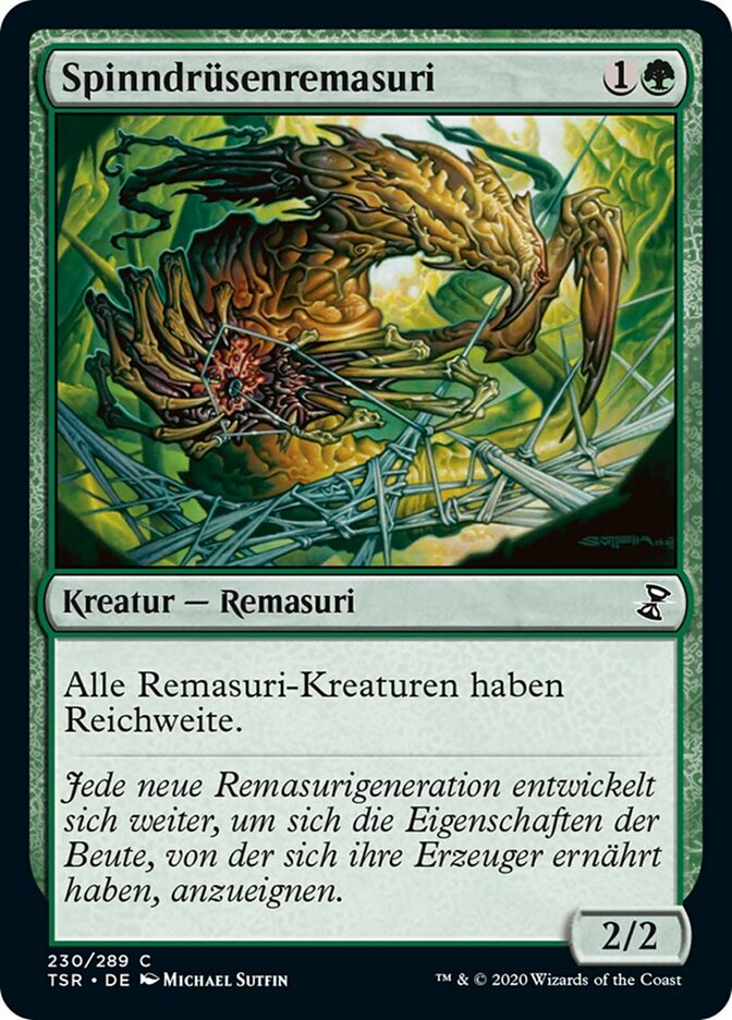 Spinndrüsenremasuri
