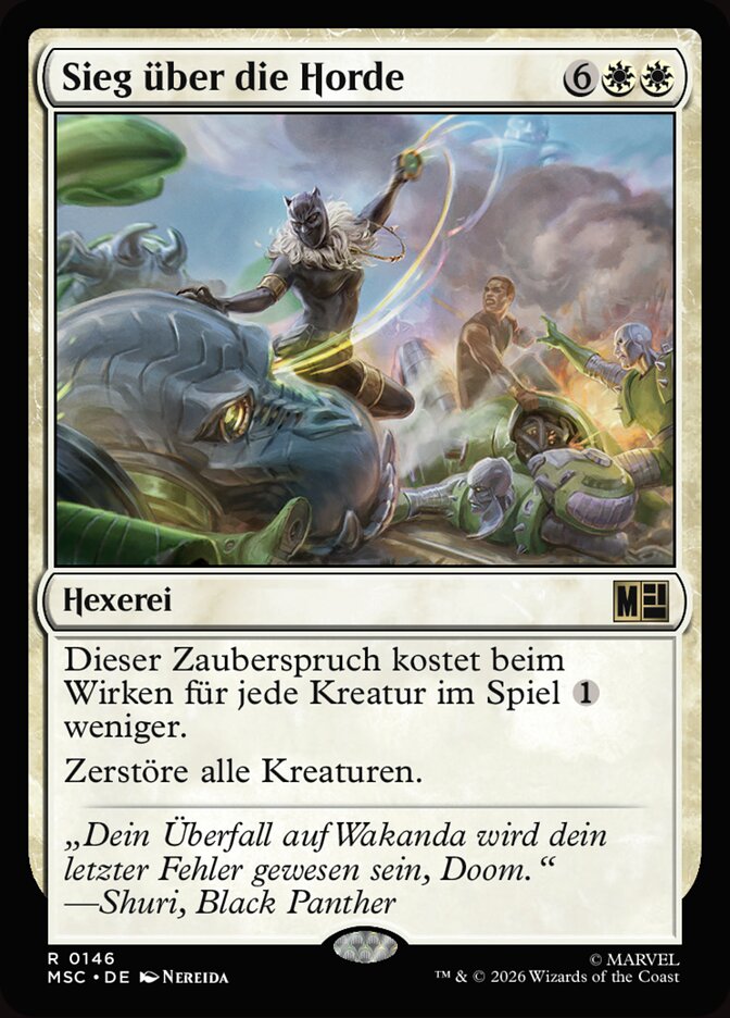 Sieg über die Horde