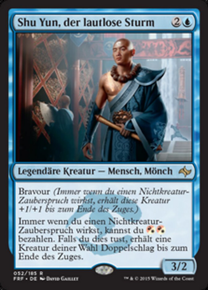 Shu Yun, der lautlose Sturm