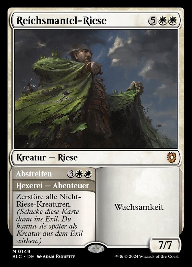 Realm-Cloaked Giant // Cast Off