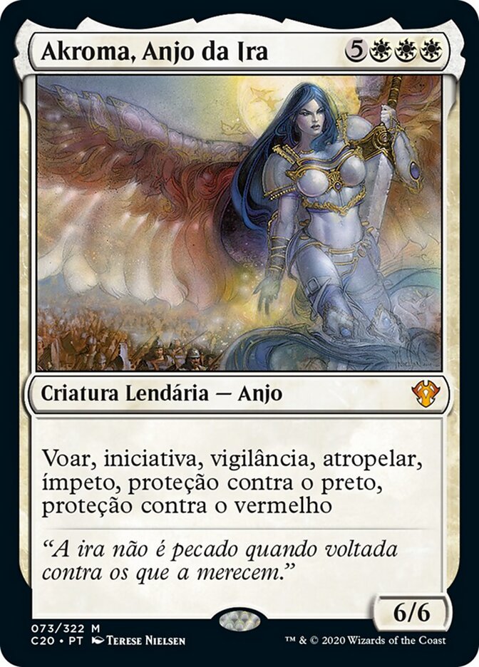Akroma, Anjo da Ira