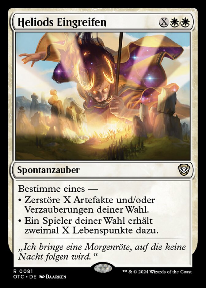 Heliods Eingreifen