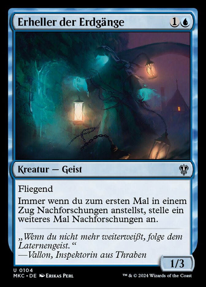 Erheller der Erdgänge