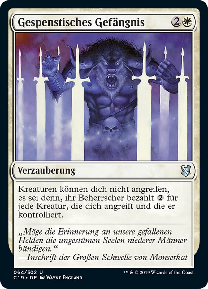 Gespenstisches Gefängnis