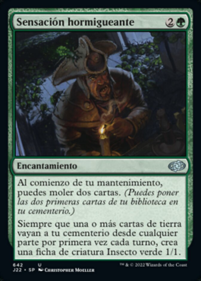 Sensación hormigueante