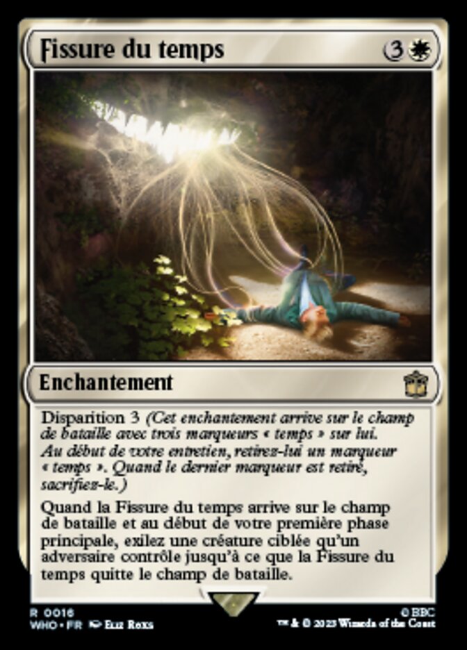 Fissure du temps