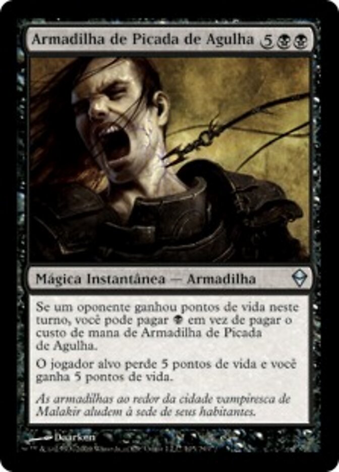 Armadilha de Picada de Agulha