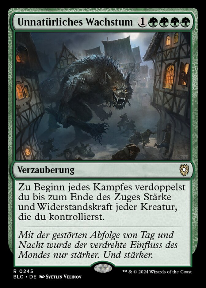 Unnatürliches Wachstum