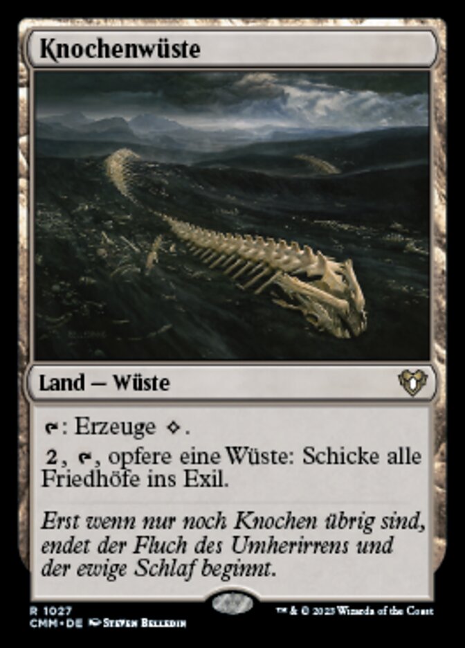 Knochenwüste