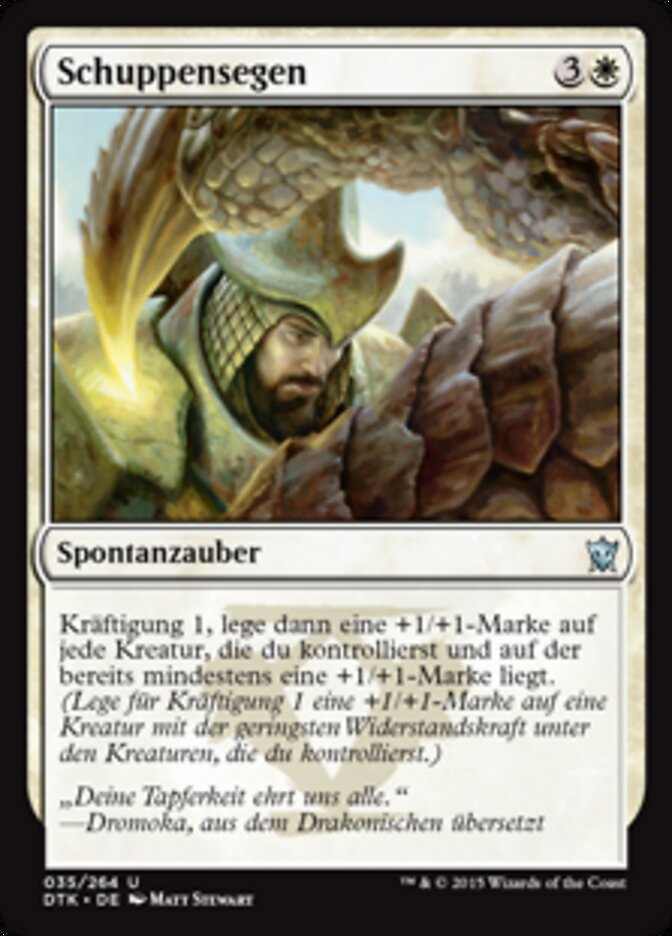 Schuppensegen