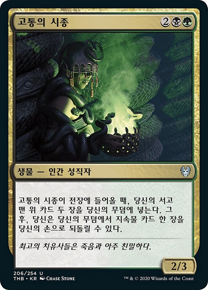 고통의 시종