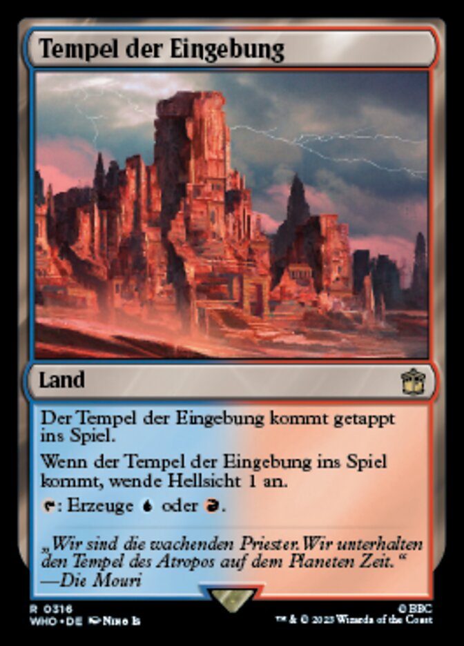 Tempel der Eingebung