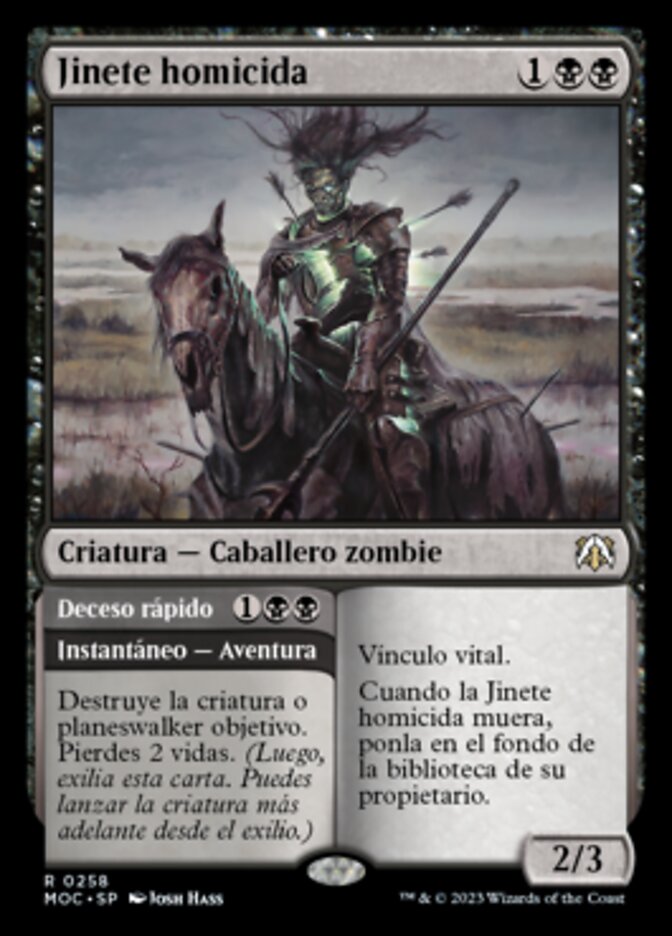 Murderous Rider // Swift End