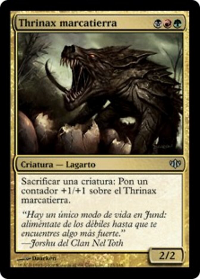 Thrinax marcatierra